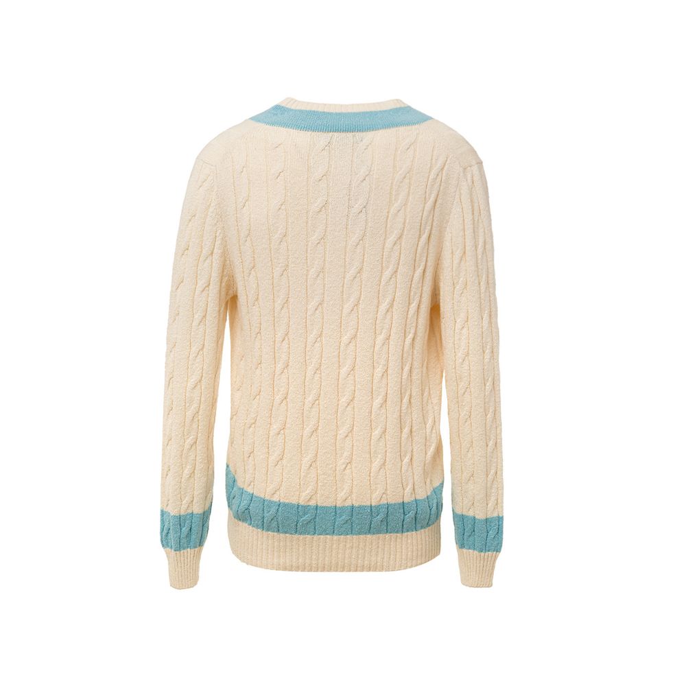 Gran Sasso Weißes Baumwoll-Sweatshirt