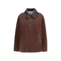Prada Brauner Baumwollmantel