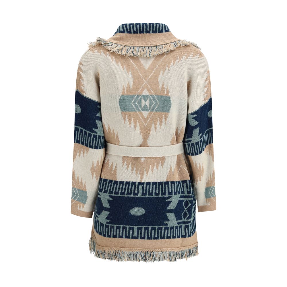 Alanui Mehrfarbige Kaschmir-Strickjacke