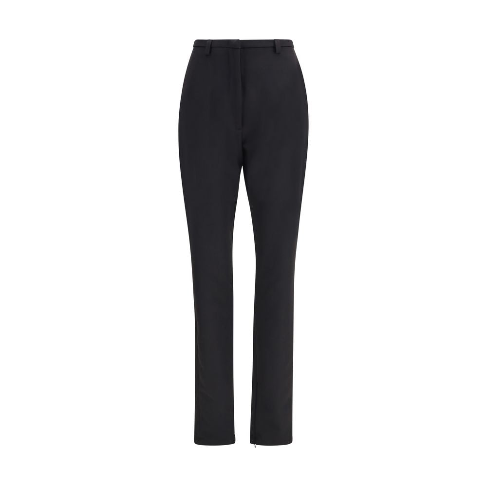The Latest Schwarze Skinny Hose aus Polyester