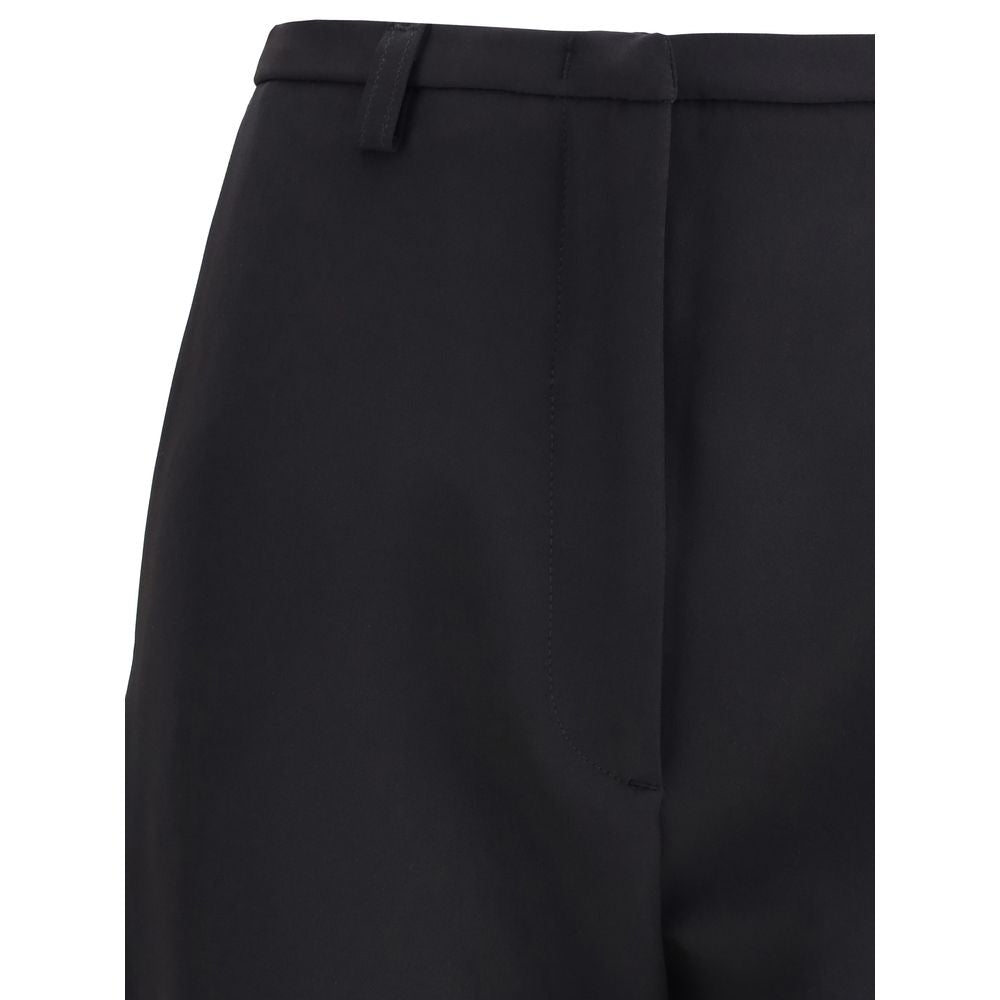 The Latest Schwarze Skinny Hose aus Polyester