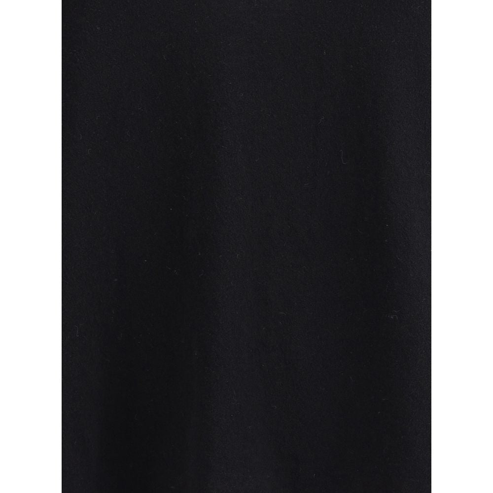 James Perse Schwarzes Baumwoll-T-Shirt
