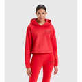 Diadora Rotes Baumwoll-Sweatshirt