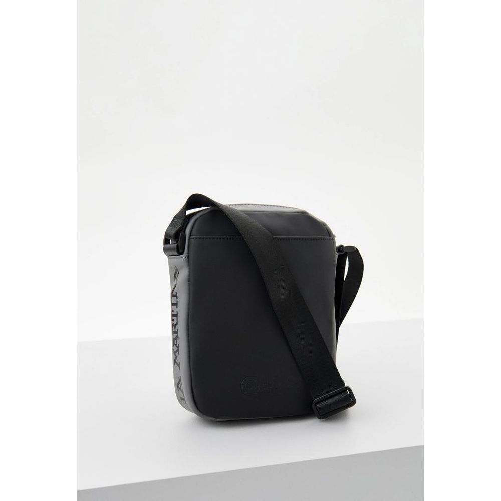 La Martina Zweifarbige Crossbody-Tasche aus Polyethylen