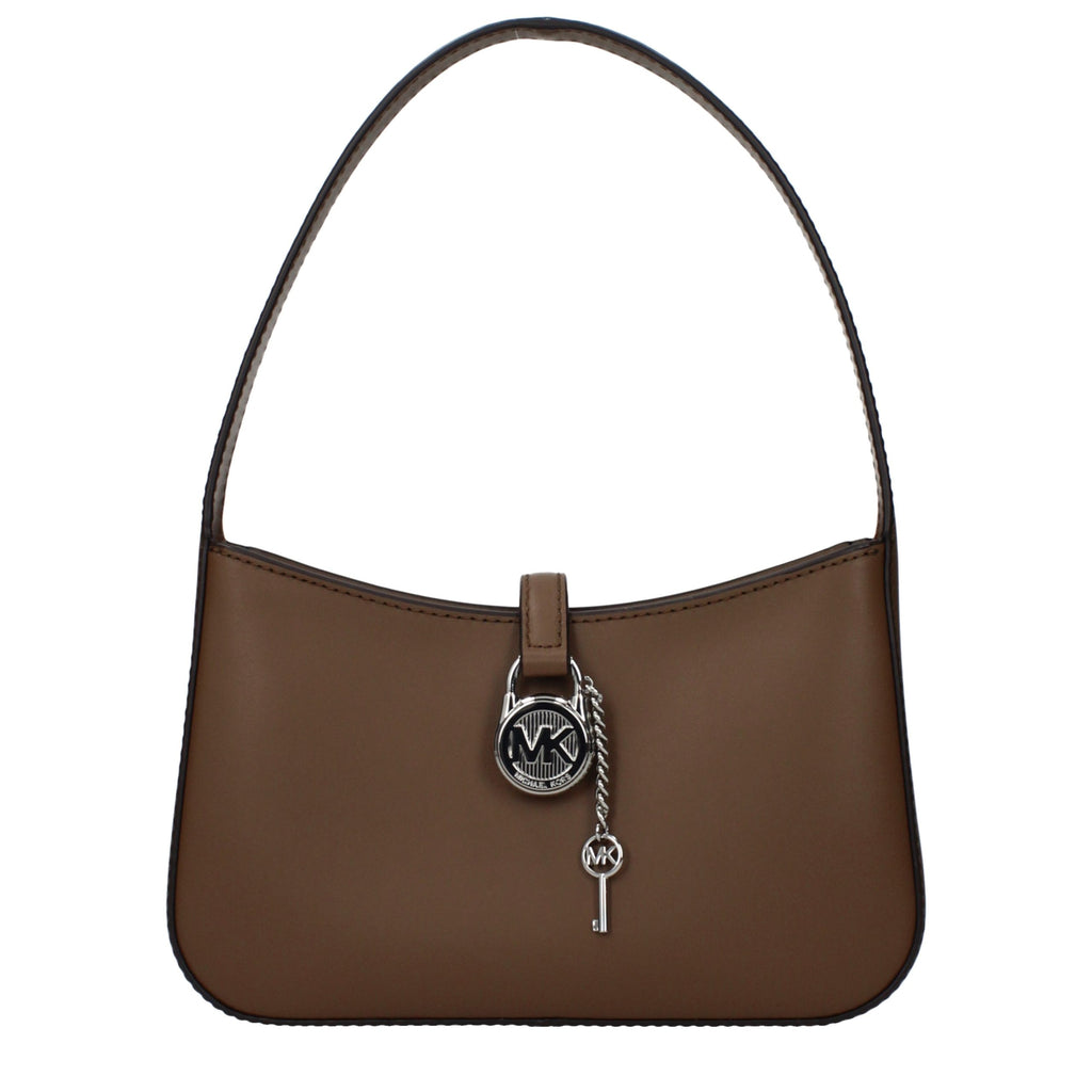 Michael Kors Braune Lederhandtasche