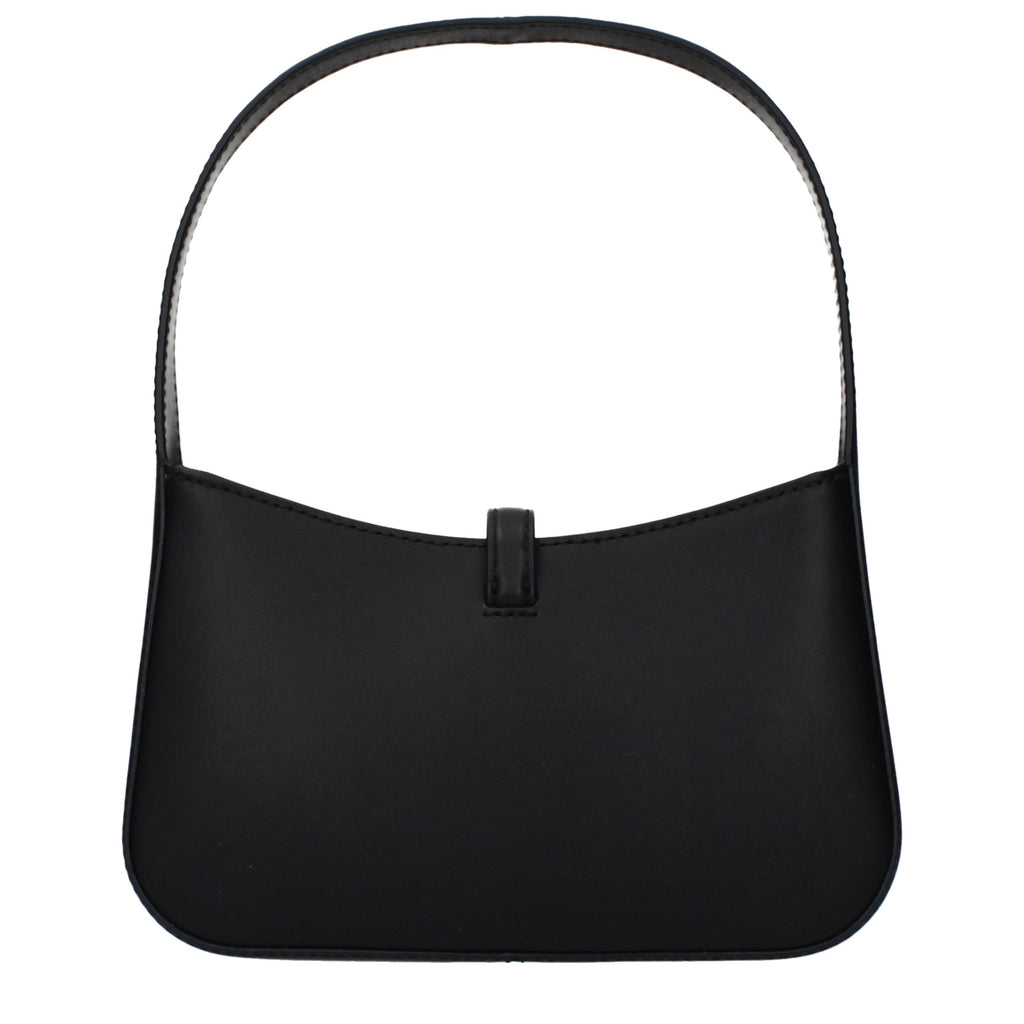 Michael Kors Schwarze Lederhandtasche