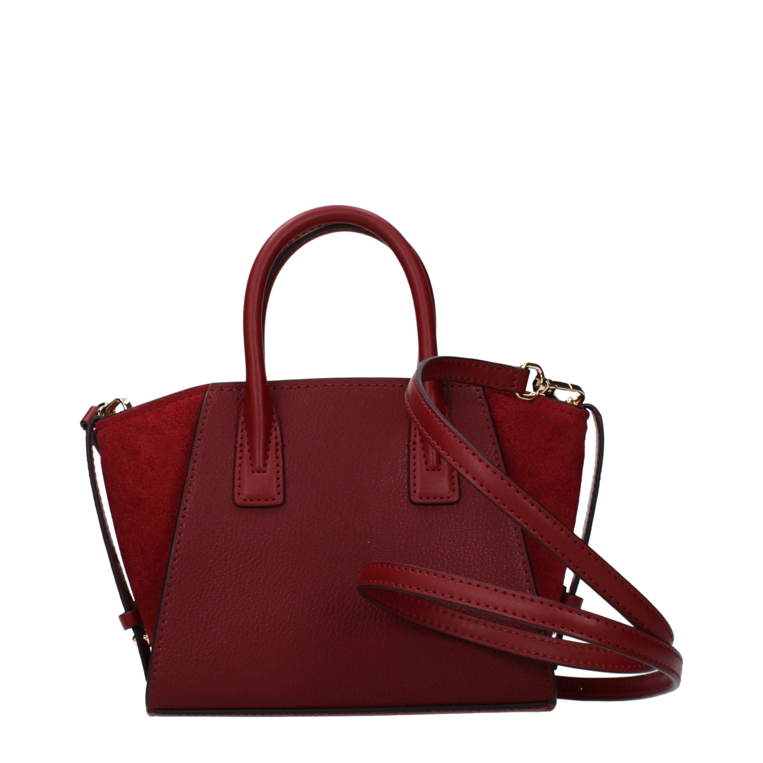 Michael Kors Rote Lederhandtasche