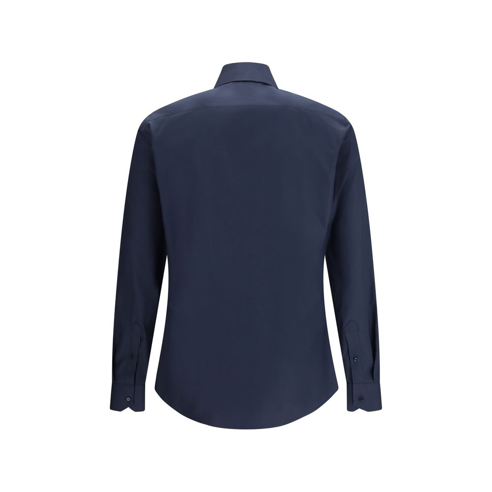 Fendi Blaues Baumwollhemd