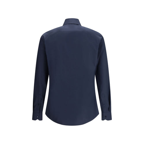 Fendi Blaues Baumwollhemd