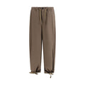Sacai Braune Baumwollhose für die Freizeit