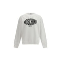 Moschino Weißes Baumwoll-Sweatshirt