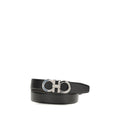 Ferragamo Schwarzer Ledergürtel Regular