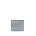 Valentino Garavani Ovis Aries Aries Lambskin Wallet in Blue