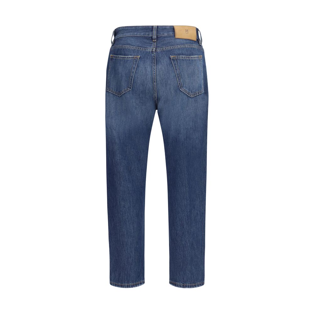 PT Torino Blaue Baumwolljeans Denim