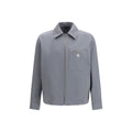 Fendi Graue Baumwoll-Shell-Jacke