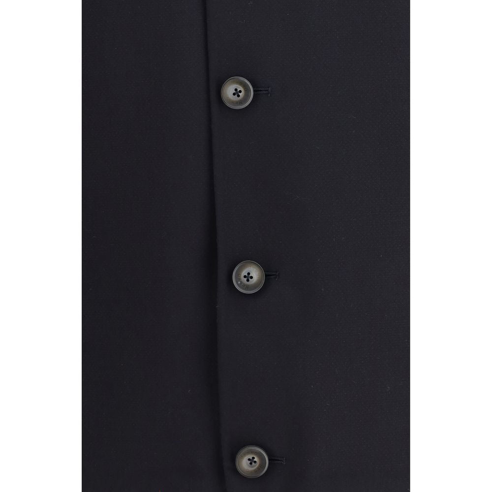 Herno Blauer Mantel aus Elastan
