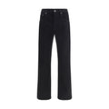 Golden Goose Schwarze Baumwoll-Jeans im Slim Fit