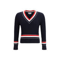 Thom Browne Blue Cotton Sweater