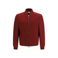 Brunello Cucinelli Mehrfarbige Kaschmir-Bomberjacke