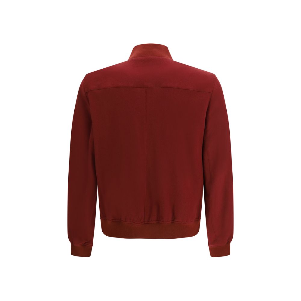 Brunello Cucinelli Mehrfarbige Kaschmir-Bomberjacke