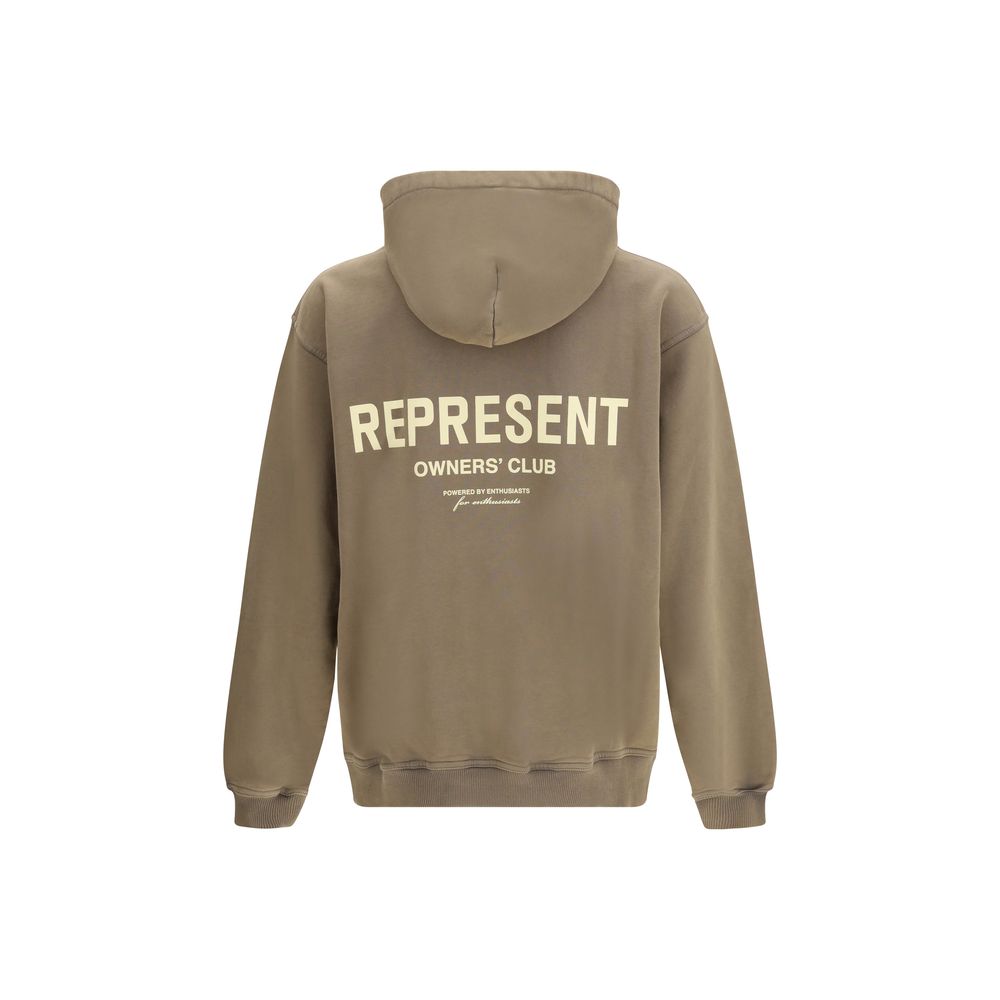 Represent Brauner Baumwoll-Sweatshirt