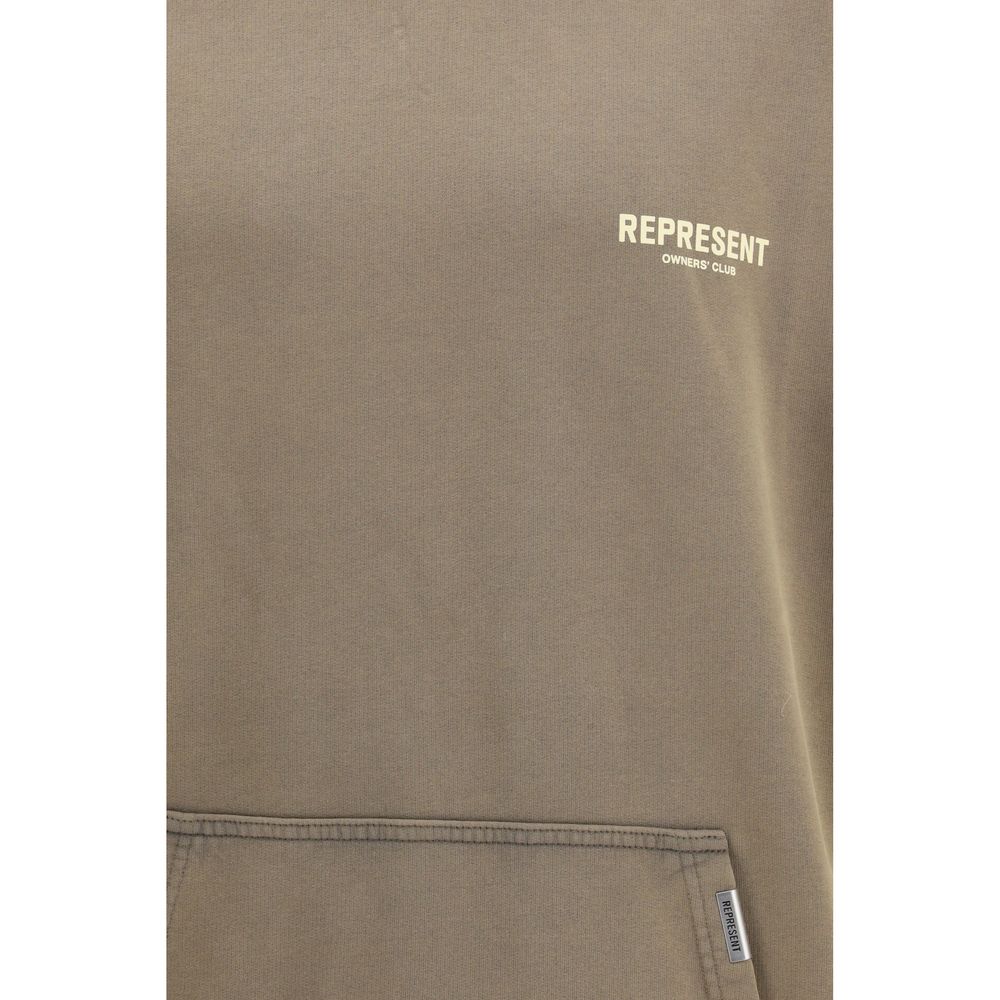 Represent Brauner Baumwoll-Sweatshirt