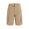 Laneus Beige Baumwoll-Bermudashorts