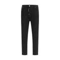 Dsquared² Black Slim-Fit Cotton Jeans