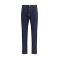 Dsquared² Blue Cotton Denim Jeans