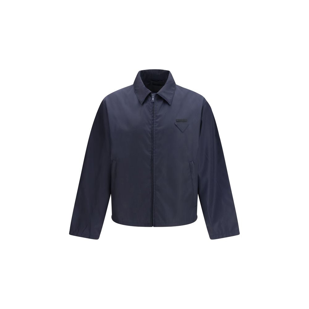 Prada Blue Nylon Jacket