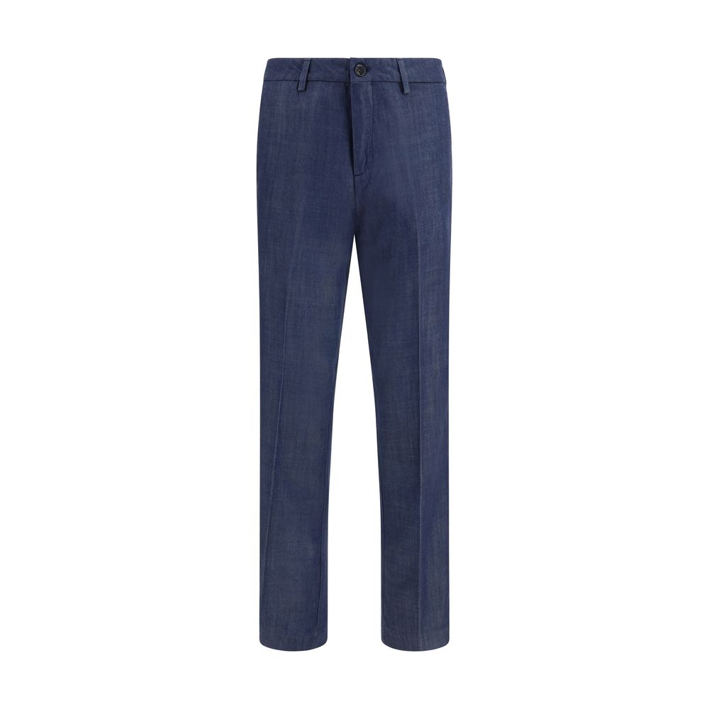 Cruna Blaue Tencel Anzughose