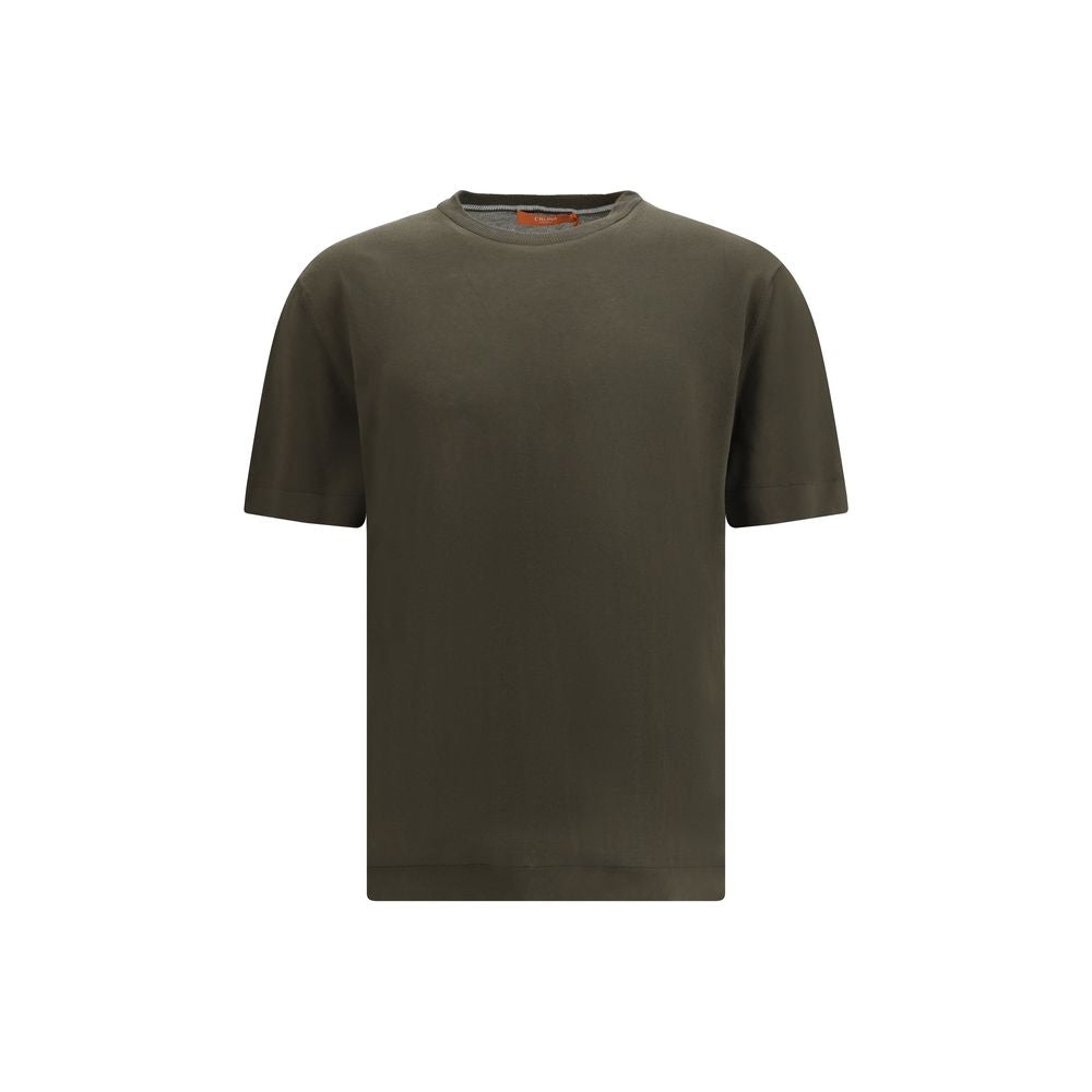 Cruna Two-Tone Cotton T-Shirt
