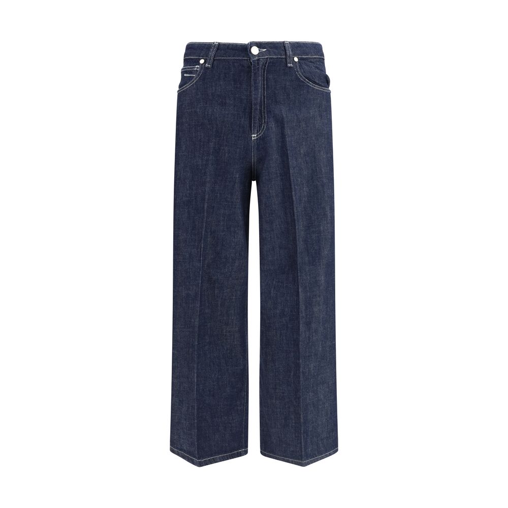 Cruna Blaue Baumwolljeans Denim