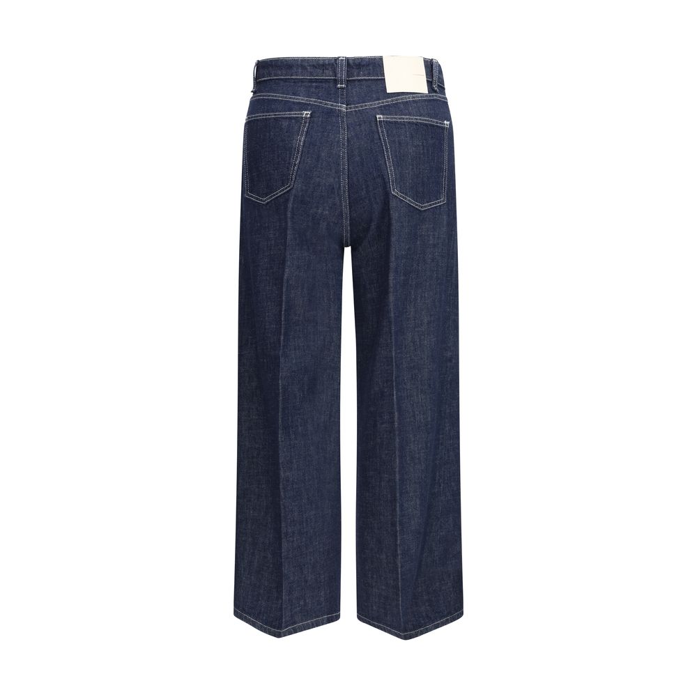 Cruna Blaue Baumwolljeans Denim