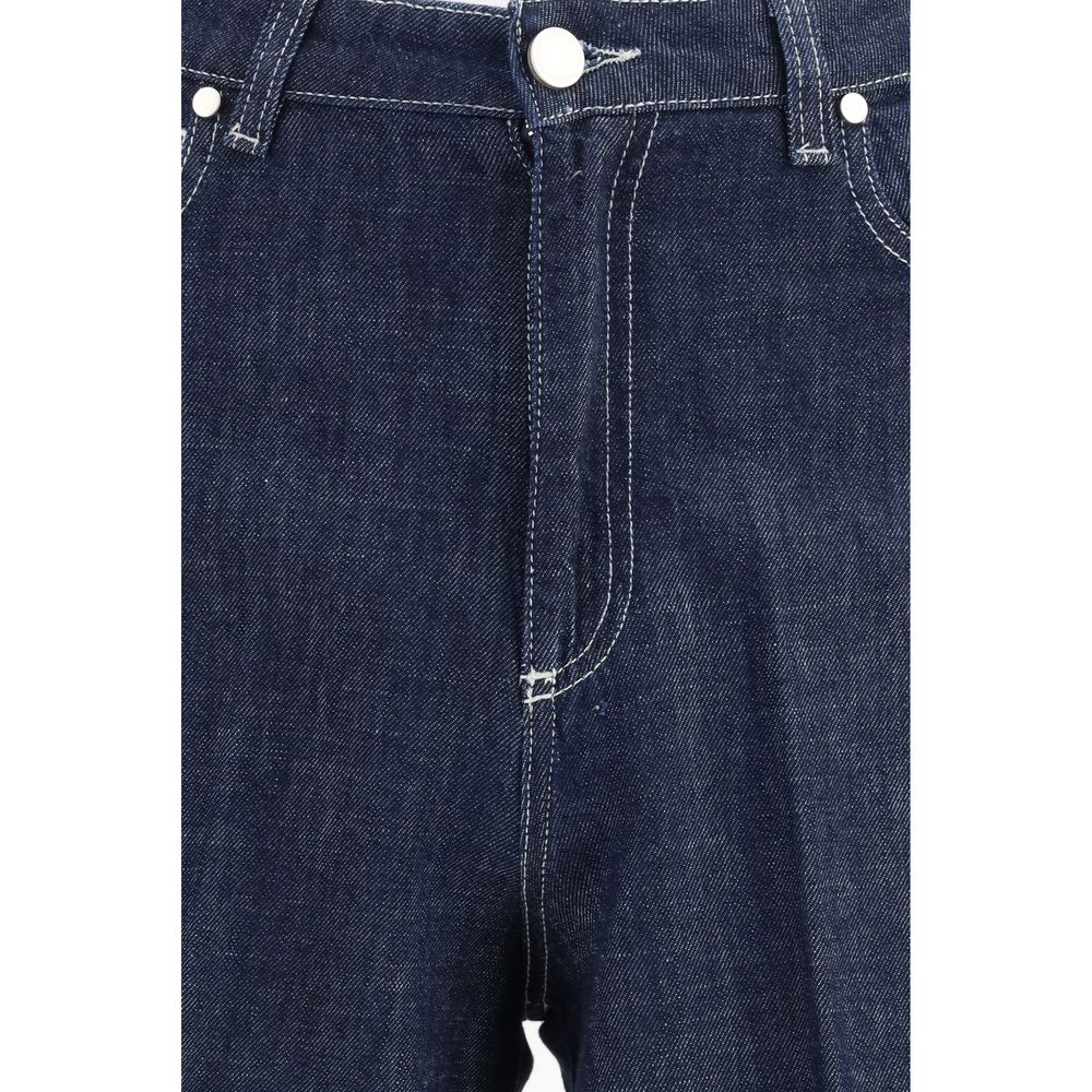 Cruna Blaue Baumwolljeans Denim