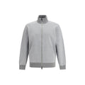 Brioni Grauer Baumwollpullover