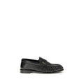 Saint Laurent Schwarze Lammleder Ballerinas Ovis Aries Aries