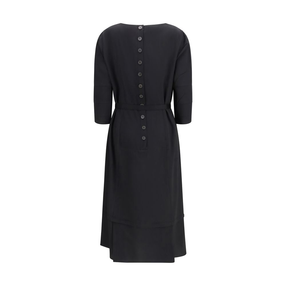 Prada Black Wool Dress for Everyday Wear