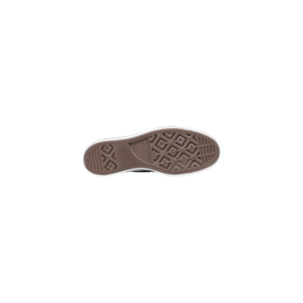 Converse Schwarze Plateau-Sneaker aus Stoff
