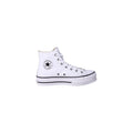 Converse Weiße Plateau-Sneaker aus Polyethylen