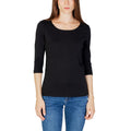 Street One Black Long-Sleeved Cotton T-Shirt