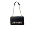 Love Moschino Schwarze Handtasche aus Polyethylen