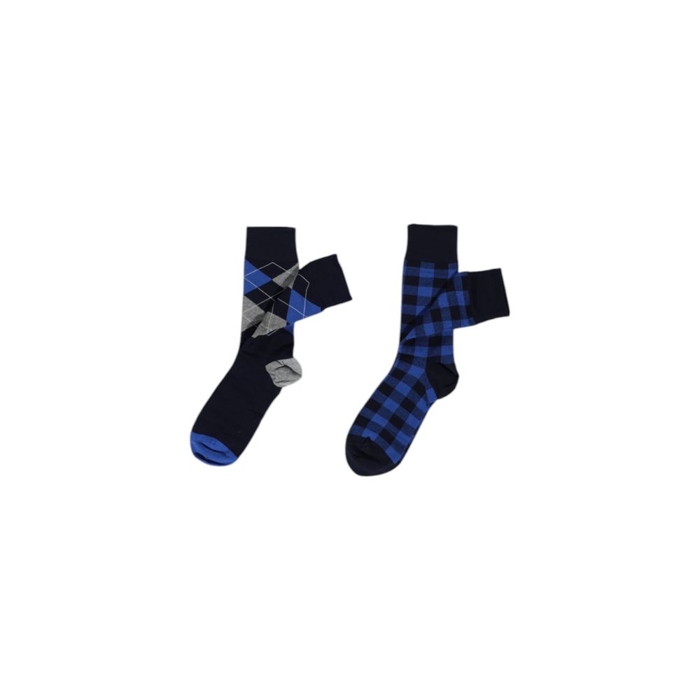 Lyle & Scott Blaue Baumwollboxershorts