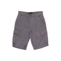 Lyle & Scott Graue Cargoshorts aus Baumwolle