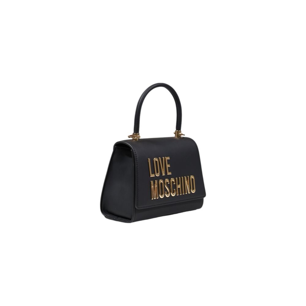 Love Moschino Two-Tone Polyethylene Handbag