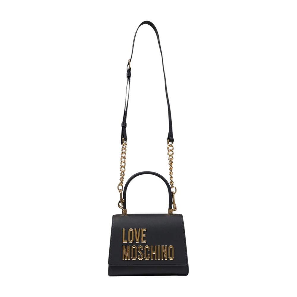 Love Moschino Two-Tone Polyethylene Handbag