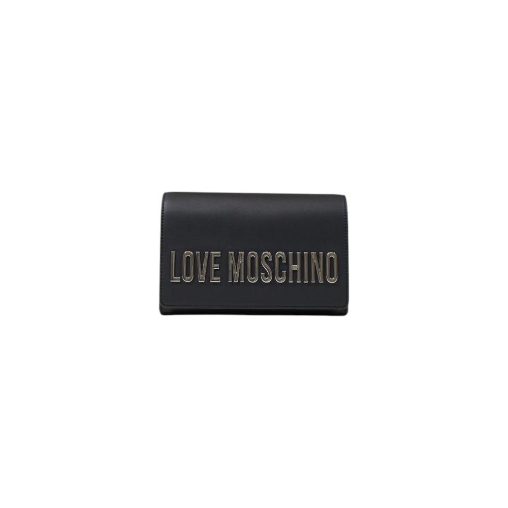 Love Moschino Schwarze Handtasche aus Polyethylen