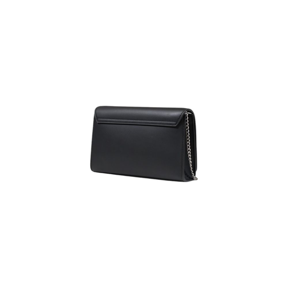 Love Moschino Schwarze Handtasche aus Polyethylen