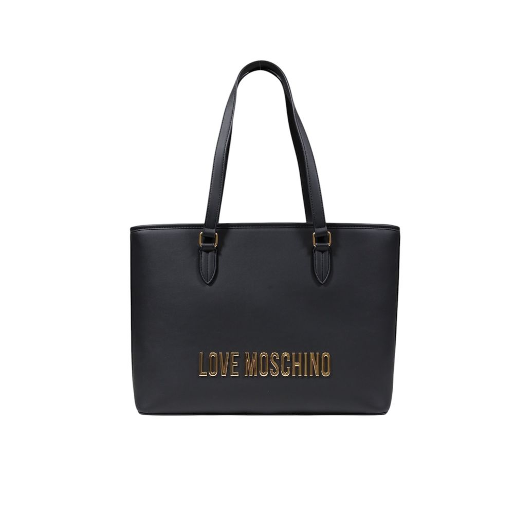 Love Moschino Two-Tone Polyethylene Handbag
