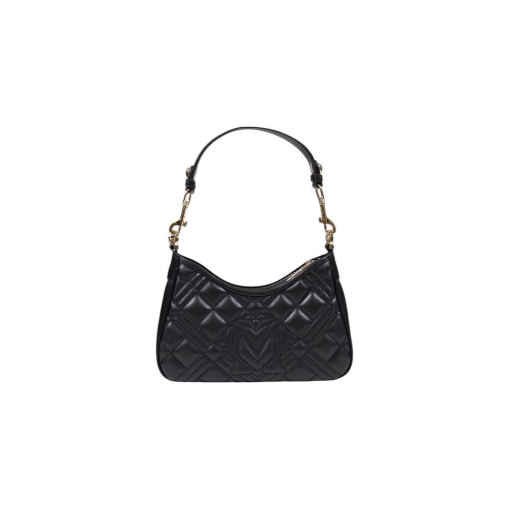 Love Moschino Schwarze Handtasche aus Polyethylen